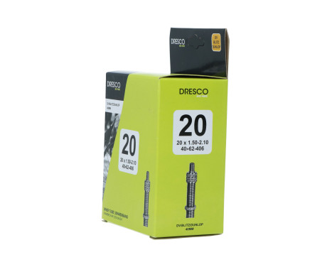 Dresco Inner Tube 20 x1,50-2,50 (40/62-406) Dunlop 40 mm, bild 3