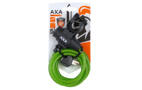 AXA Kabel Zipp 120*8 Grön, bild 2