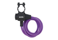 AXA Kabel Zipp 120*8 Lila