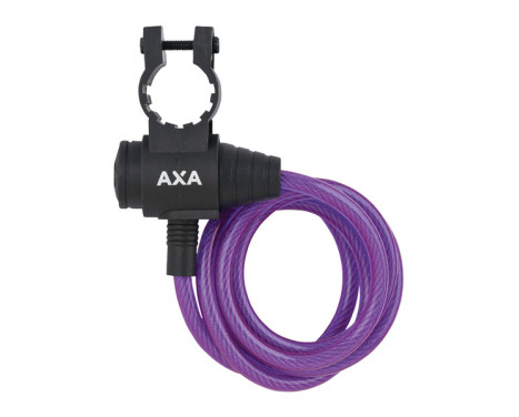 AXA Kabel Zipp 120*8 Lila