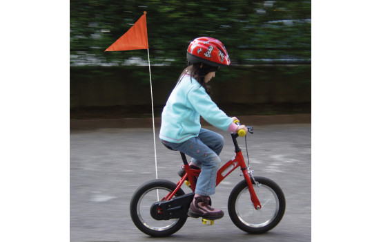 Cykelflagga Orange, bild 2