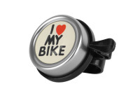 Dresco Cykelringklocka Krom