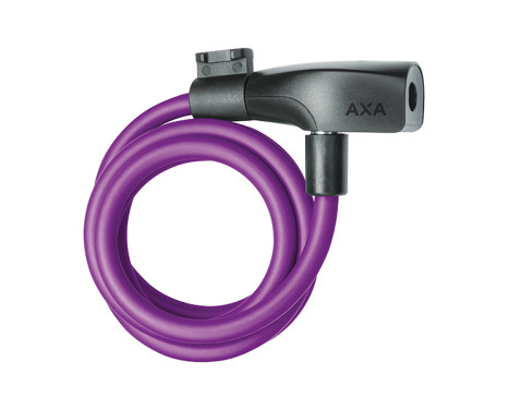 Kabellås Resolute 8mm 120cm Lila