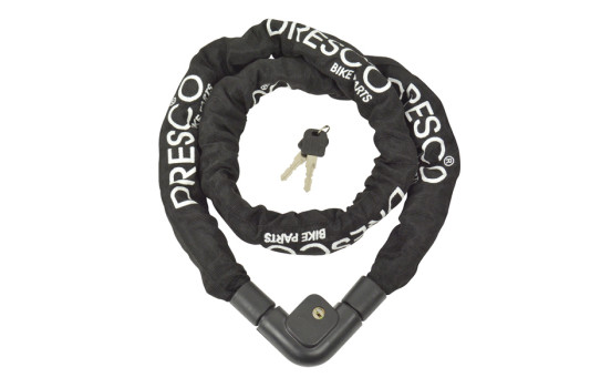 Kedjelås 150cm ø10mm 2 nycklar, bild 2