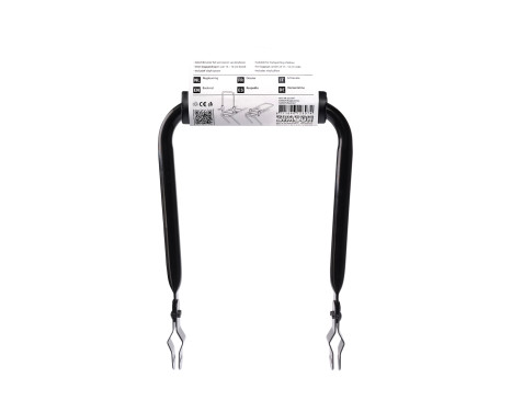 Simson-021897 Ryggstöd med Vinylkudde Svart, bild 3