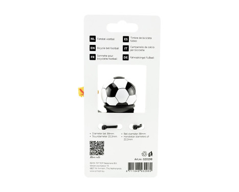 Simson cykelklocka fotboll, bild 5