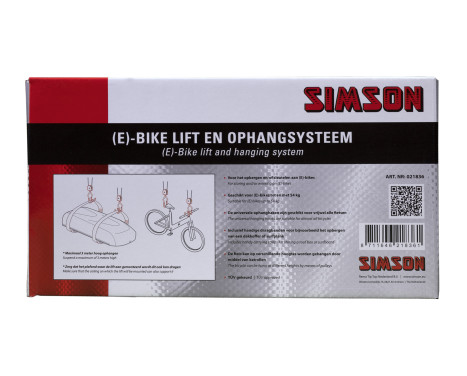 Simson (E)-cykellyft och fjädringssystem, bild 5