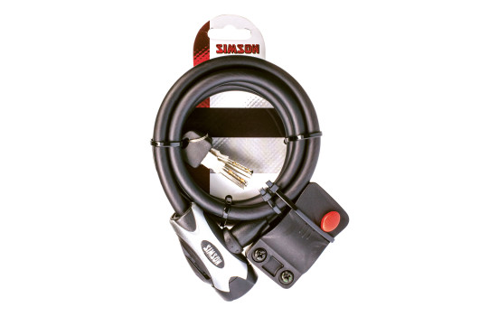 Simson Kabellås Vanlig storlek XL, 10mmx 150cm
