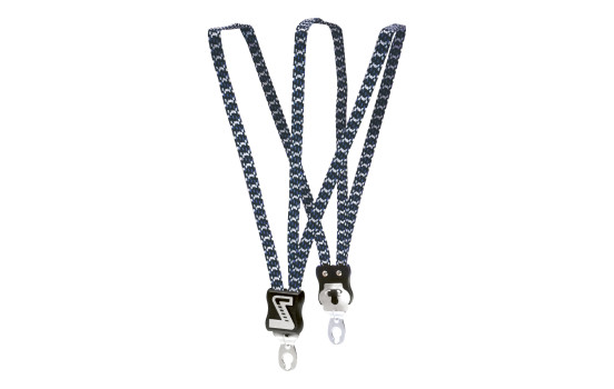 Simson Snelbinder, 3 pärmar, marin-vit