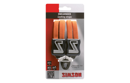 Simson Snelbinder, 3 pärmar, orange