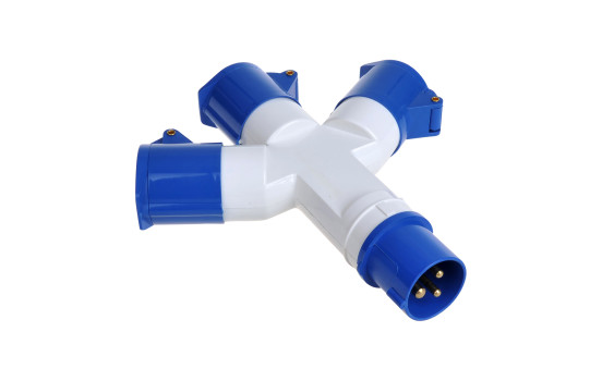 CEE 3-vägs splitter 16A, bild 2