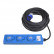 CEE 3-vägs uttag 20M (2xSchuko + 1x2-USB)