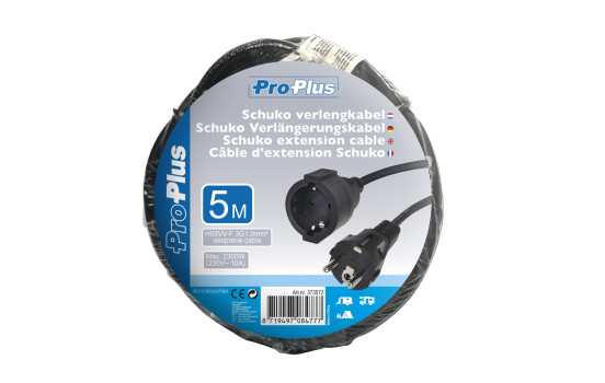 Schuko förlängningskabel 5M, bild 2