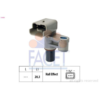 Capteur Position Arbre à Cames 04609086 - Pour Chrysler 300M LR Concorde 3.5L 1997-2004