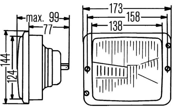 Faro 1AA 004 109-021 Hella