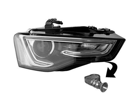 Faro doble delantero derecho 0384982 Van Wezel