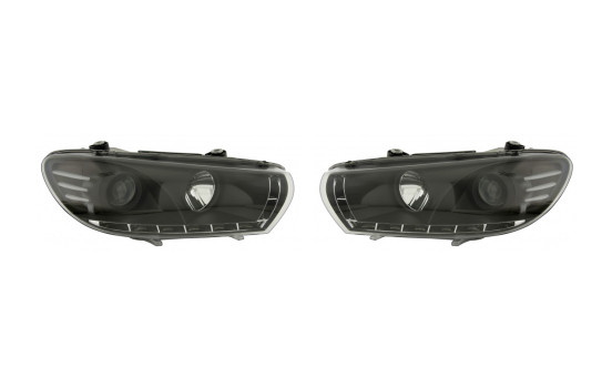 Juego de faros delanteros compatibles con Volkswagen Scirocco 2008-