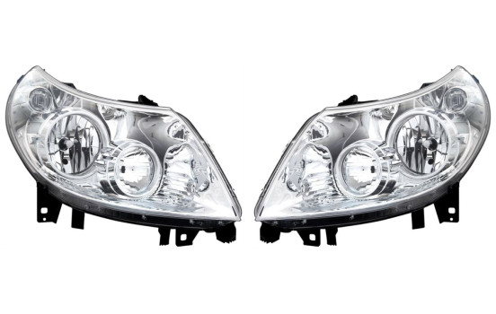 Juego de faros delanteros