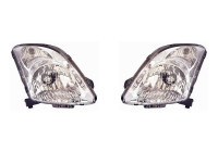 Juego de faros delanteros