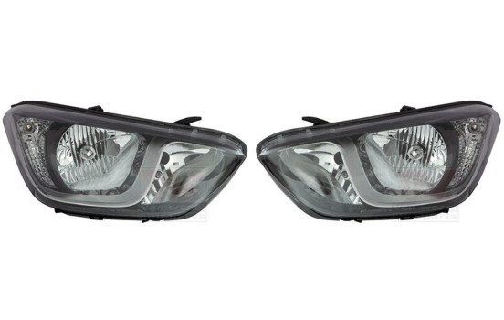 Juego de faros delanteros