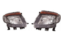 Juego de faros delanteros