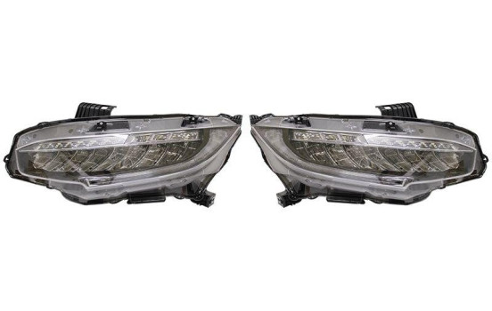 Juego de faros delanteros