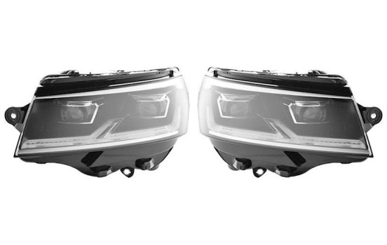 Juego de faros delanteros