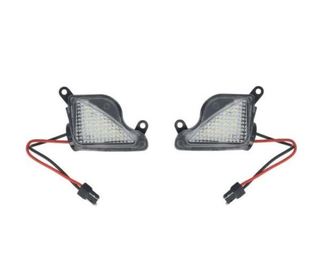 Luz ambiental, espejo exterior