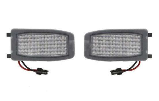 Luz ambiental, espejo exterior