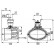 Iluminación delantera Werkl Oval 100 24V Xenon XP, Miniatura 3