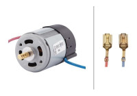 Motor eléctrico, luz intermitente