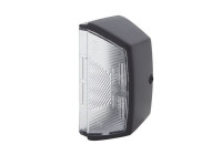 Carcasa, luz de matrícula 9BG 121 587-031 Hella