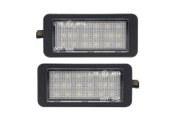 Juego de luces de matrícula LED prefabricadas aptas para Volkswagen Up! 2011- / Skoda Citigo 2012- / Se DL VWN08 AutoStyle