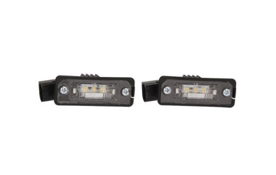 Juego de luces LED para matrícula