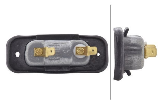 Lámpara de matrícula 2KA 001 378-041 Hella, Imagen 3