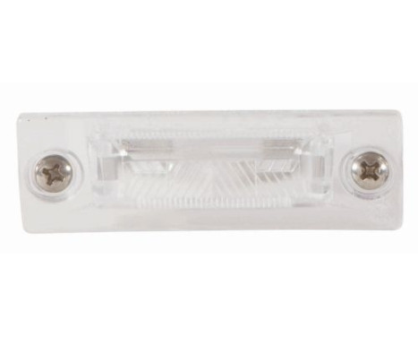 Lámpara de matrícula