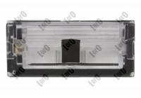 Lámpara de matrícula