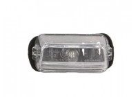 Lámpara de matrícula