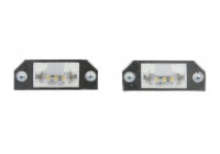 Lámpara de matrícula