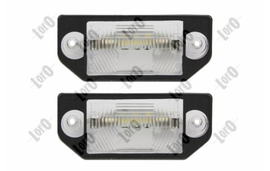 Lámpara de matrícula