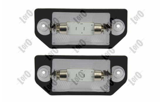 Lámpara de matrícula, Imagen 2