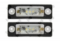 Lámpara de matrícula