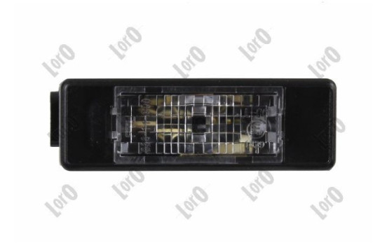 Lámpara de matrícula