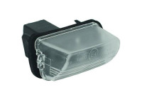 Lámpara de matrícula