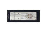 Lámpara de matrícula