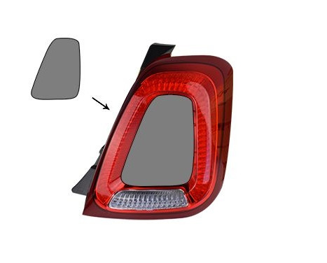 Luz trasera 1614934 Van Wezel