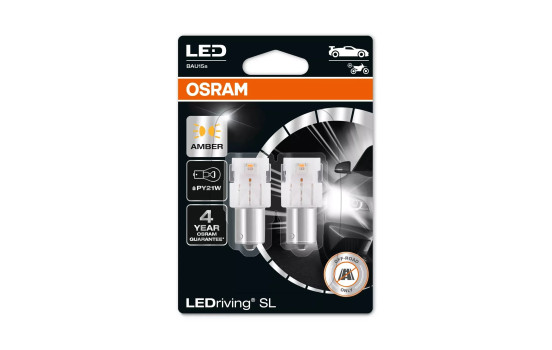 Osram LEDriving® SL PY21W Naranja - 2 piezas