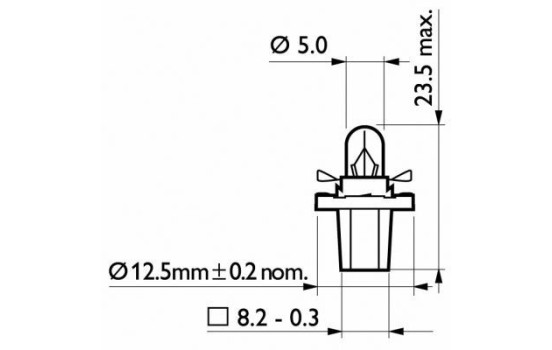 Philips Standard BAX8.5D, Imagen 3