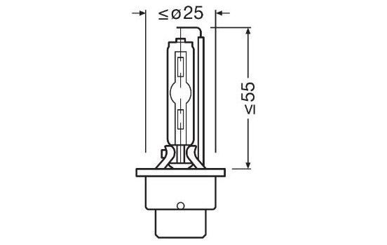 Osram Xenarc Cool Blue Intense NextGen 12V D4S - 2 piezas, Imagen 3