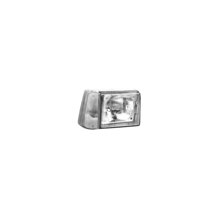 Phare droit avec feu clignotant de '86 ORANGE 1708942 Van Wezel